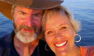 Capt. Dave and Mrs. Capt. Dave