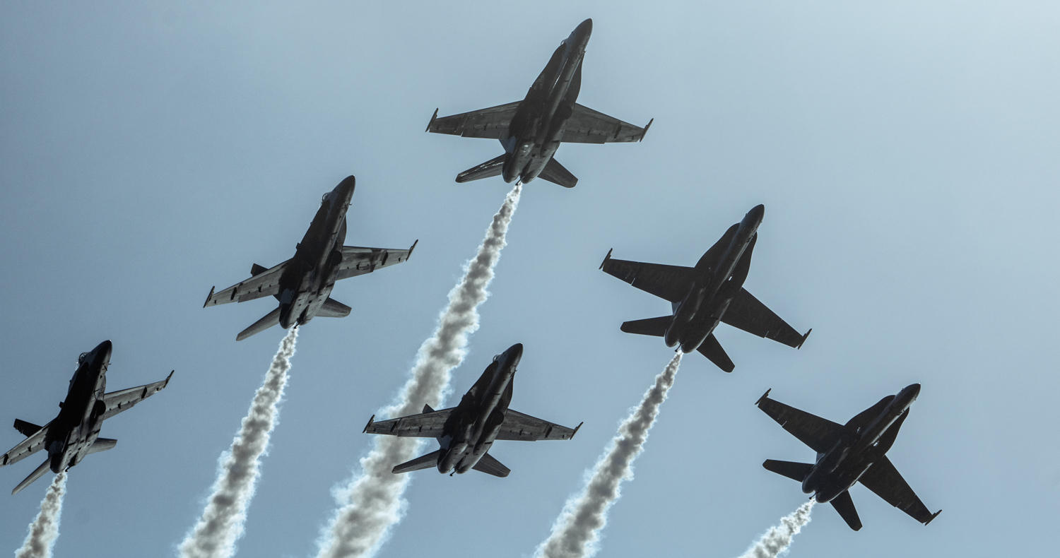 Capt Dave's Flyover Airshow boat tour