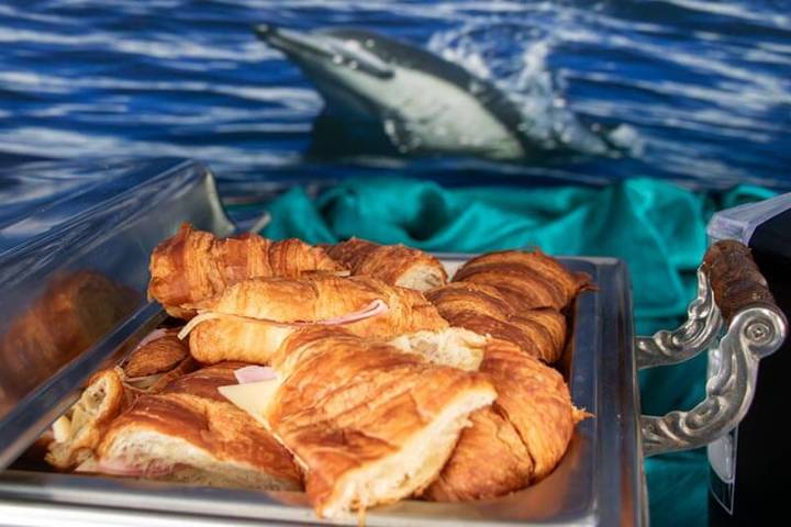 Continental Breakfast Buffet, Ham and Cheese Croissants