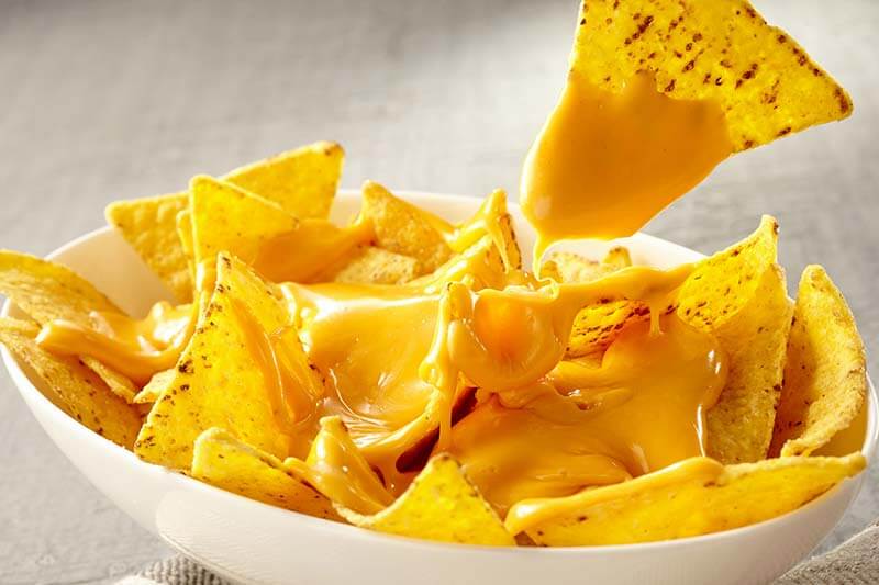 Nachos_800x533 Tortilla chips covered in cheese make a delicious bowl of nachos