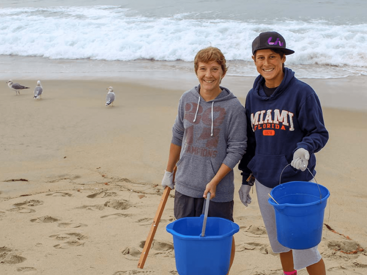 Beach Cleanup Day Captain Dave's