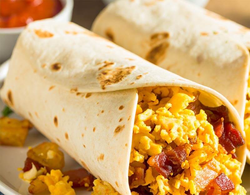 Breakfast burrito
