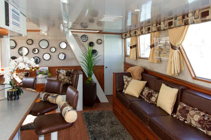 Boat interior