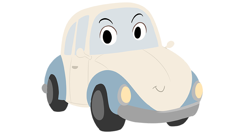 Volkswagen Beetle Cartoon