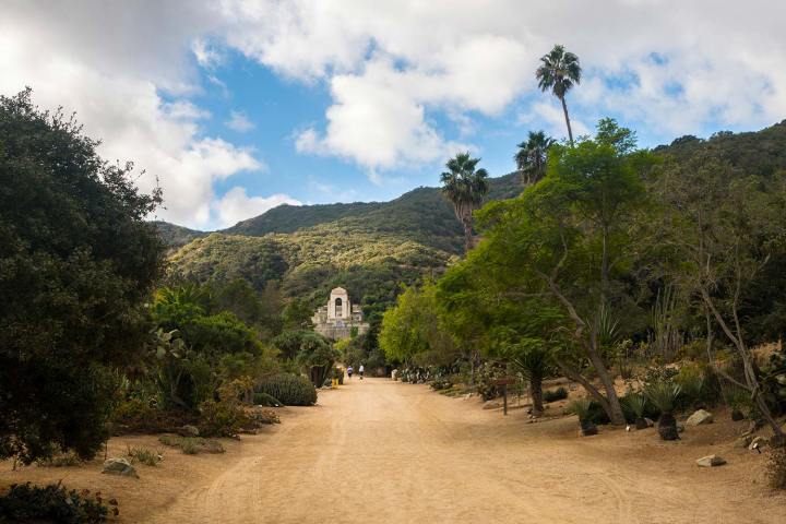 Wrigley memorial and botanic gardens on Catalina Island © Steveheap | Dreamstime