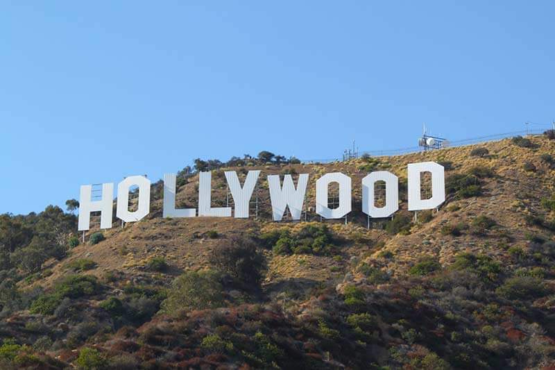 The Hollywood Sign in Los Angeles