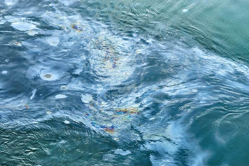 Oil Spill on Water