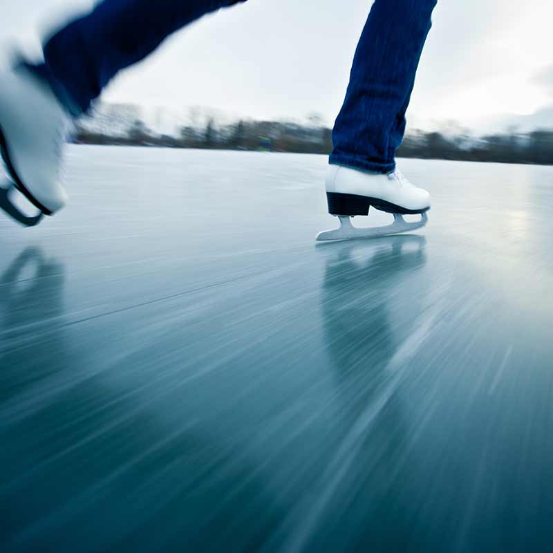 Christmas events in Southern California ice skating by the beach at Hotel del Coronado