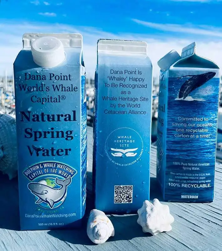 Giving back via eco-friendly recyclable water cartons