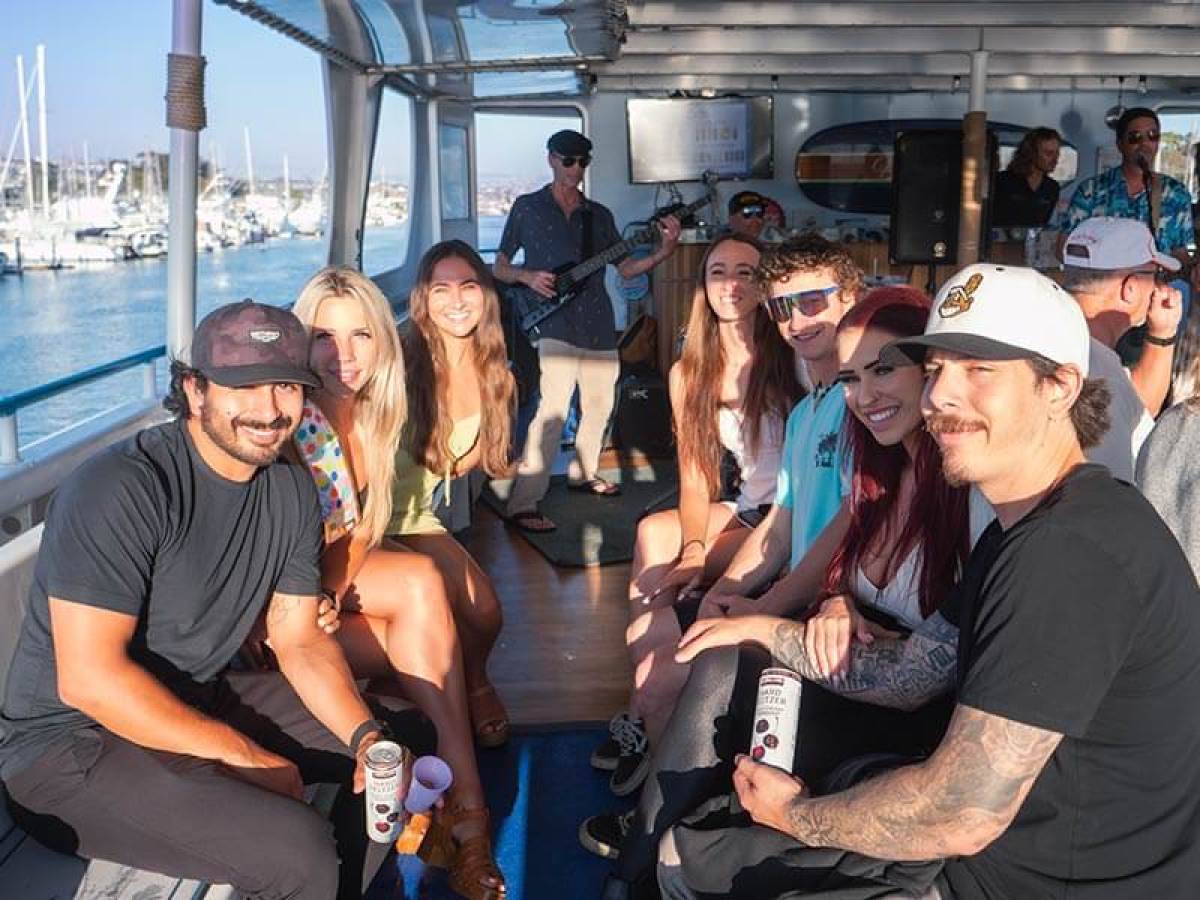 a group of people posing for the camera