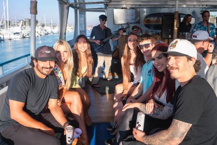 a group of people posing for the camera