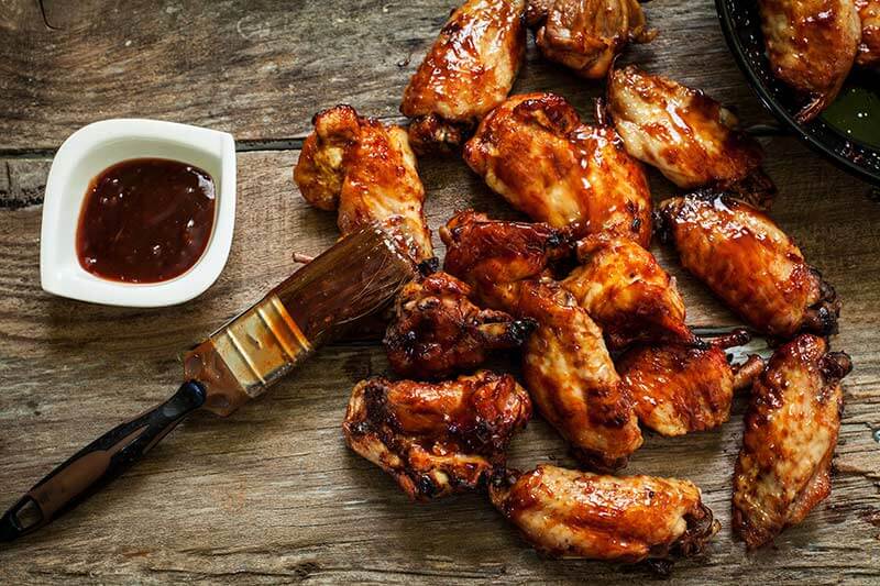 BBQ chicken wings