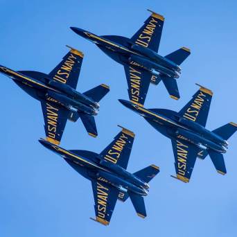 US Navy Blue Angels during our Pacific Airshow Safari in Huntington Beach