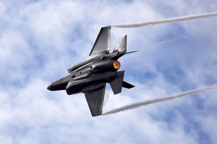 F35 demonstration during our Pacific Airshow Safari in Huntington Beach